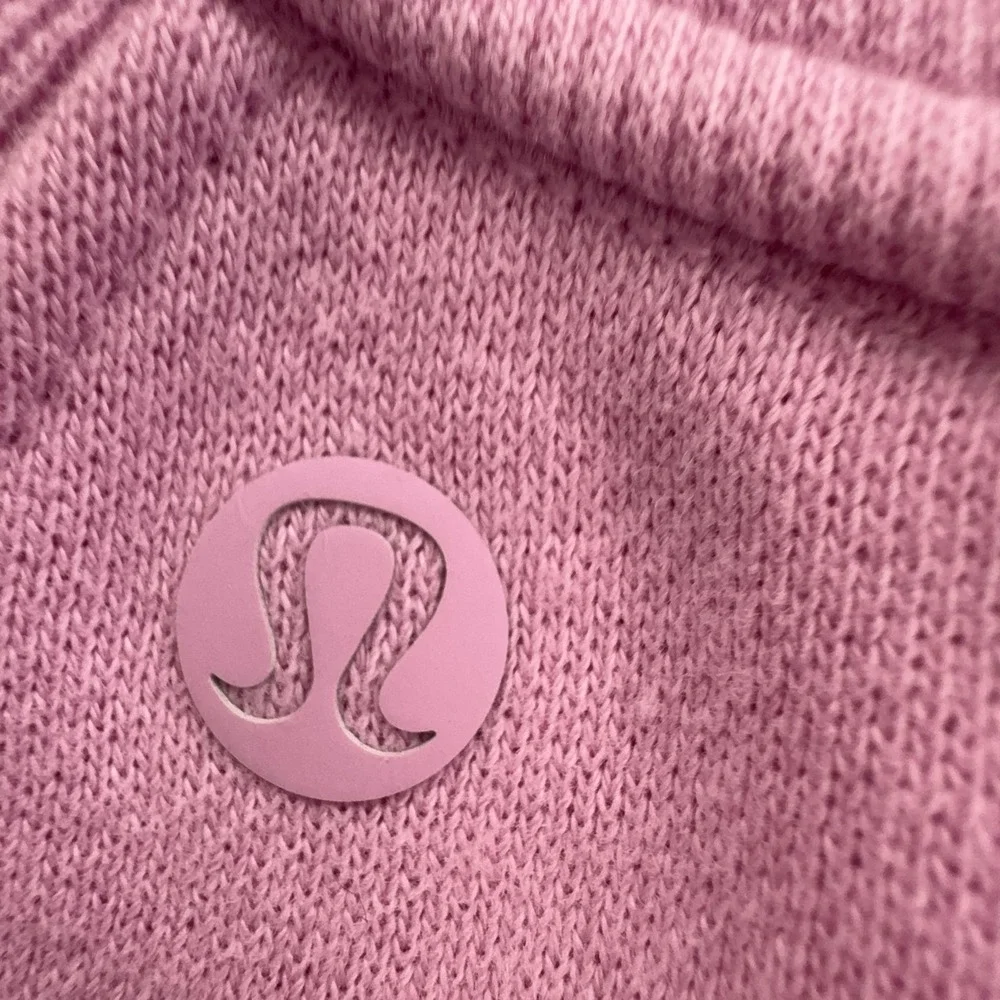 Lululemon Skirt Womens Small Pink Fleece Mini Pull On Stretch Casual Logo